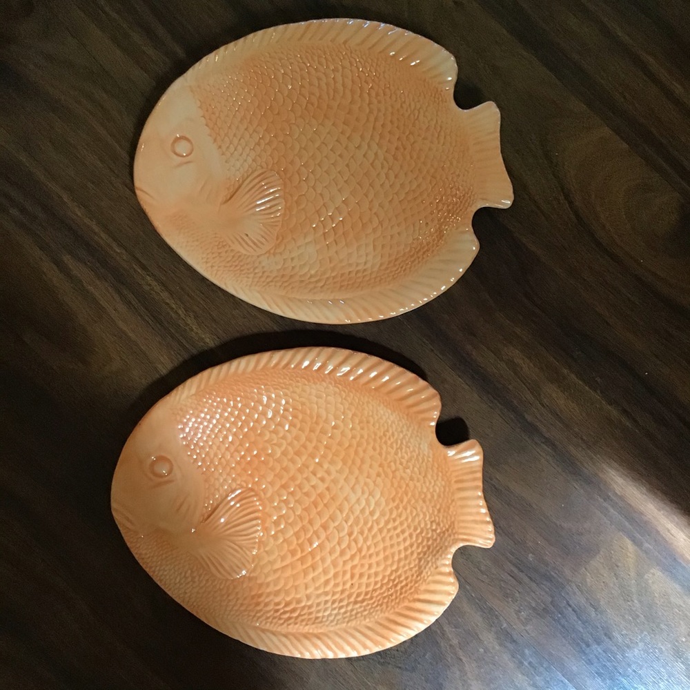 Fish plates. Set of 2